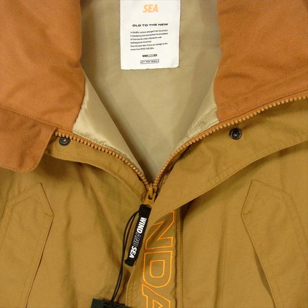 ウィンダンシー WDS-19A-JK04 19AW WDS DETACHABLE BLOUSON デタッチャブル ブルゾン 中綿 ジャケット ベージュ系 M【中古】