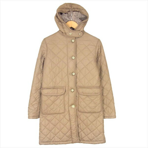 Mackintosh マッキントッシュ キルティング 裏ボア スコットランド製 レディース コート ベージュ系 36【中古】