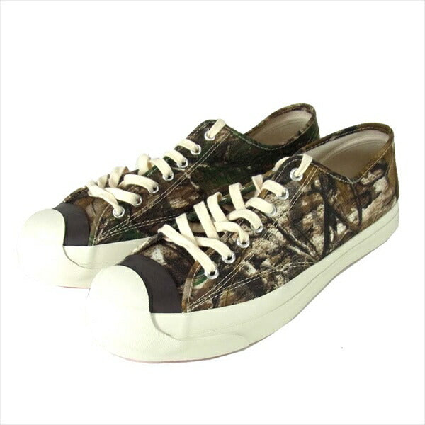 トーストフットアンドアイギア jam miru ジャム キャンバス ローカット スニーカー ブラウン系 7.5【新古品】【未使用】【中古】