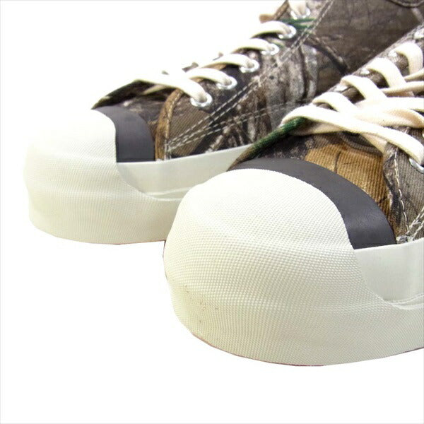 トーストフットアンドアイギア jam miru ジャム キャンバス ローカット スニーカー ブラウン系 8.5【新古品】【未使用】【中古】