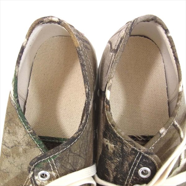 トーストフットアンドアイギア jam miru ジャム キャンバス ローカット スニーカー ブラウン系 8.5【新古品】【未使用】【中古】