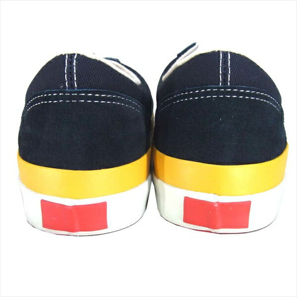 トーストフットアンドアイギア toe crispy クリスピー スニーカー ネイビー系 9.5【新古品】【未使用】【中古】