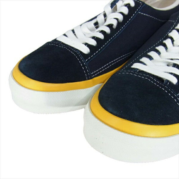 トーストフットアンドアイギア toe crispy クリスピー スニーカー ネイビー系 9.5【新古品】【未使用】【中古】