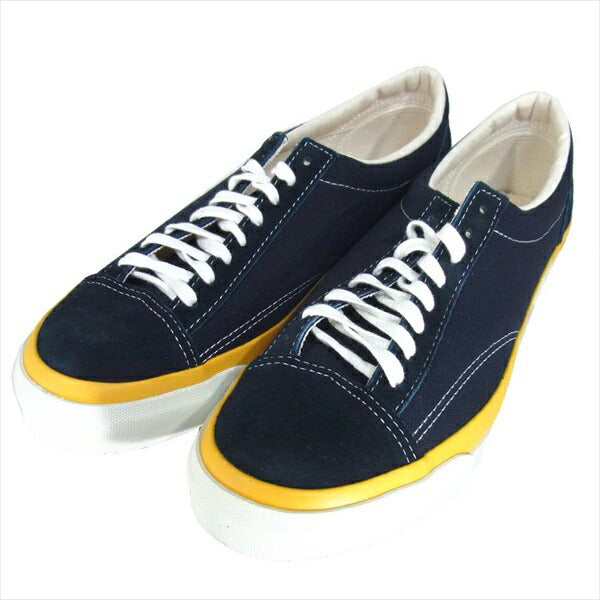 トーストフットアンドアイギア toe crispy クリスピー スニーカー ネイビー系 10.5【新古品】【未使用】【中古】