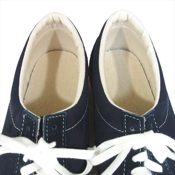 トーストフットアンドアイギア toe crispy クリスピー スニーカー ネイビー系 10.5【新古品】【未使用】【中古】