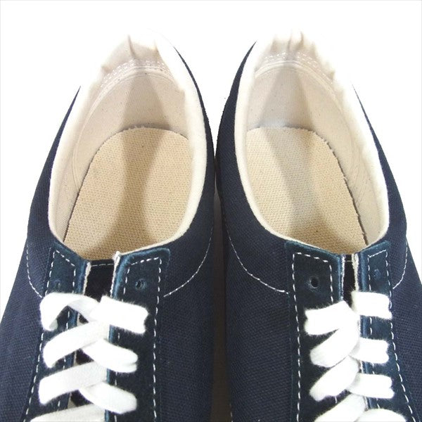 トーストフットアンドアイギア toe crispy クリスピー スニーカー ネイビー系 9.5【新古品】【未使用】【中古】