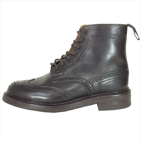 Tricker's トリッカーズ L2508 MALTON モールトン レースアップ UK レディース ブーツ ブラウン系 5【中古】
