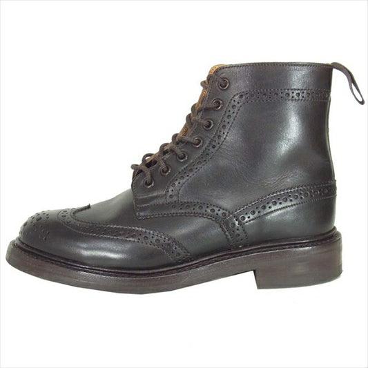 Tricker's トリッカーズ L2508 MALTON モールトン レースアップ UK レディース ブーツ ブラウン系 5【中古】