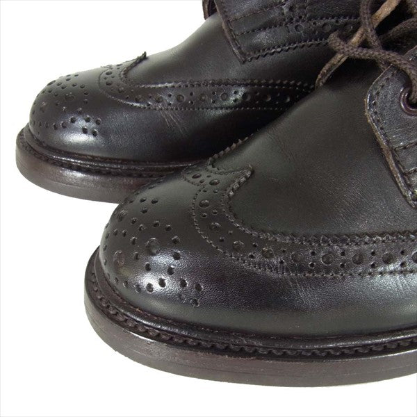 Tricker's トリッカーズ L2508 MALTON モールトン レースアップ UK レディース ブーツ ブラウン系 5【中古】