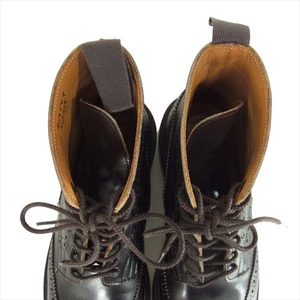 Tricker's トリッカーズ L2508 MALTON モールトン レースアップ UK レディース ブーツ ブラウン系 5【中古】