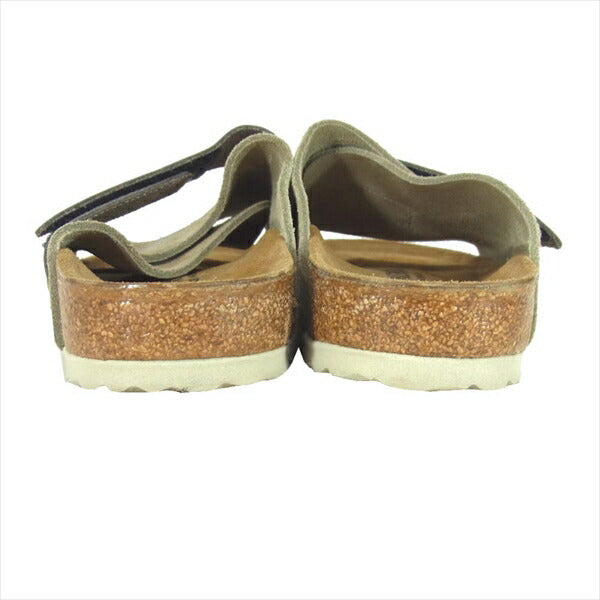 BIRKENSTOCK ビルケンシュトック 1015573 20SS kyoto トープ マジックテープ サンダル ベージュ系 40【中古】