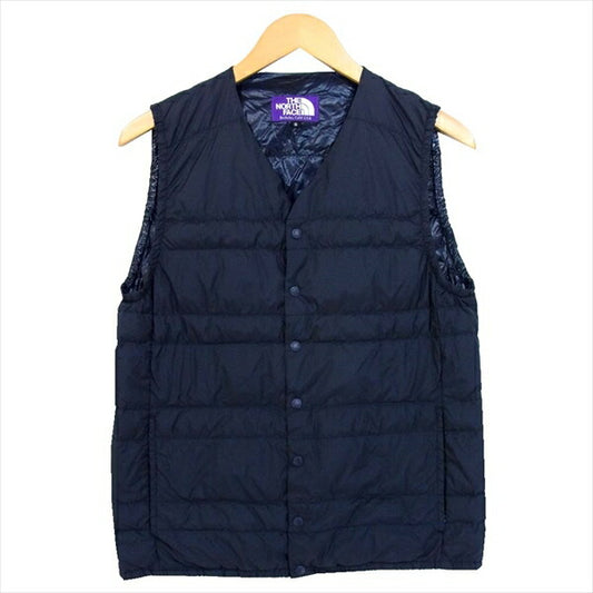 THE NORTH FACE PURPLE LABEL ザノースフェイスパープルレーベル ND2502N ダウン ベスト ダウンベスト ダークネイビー系 S【美品】【中古】