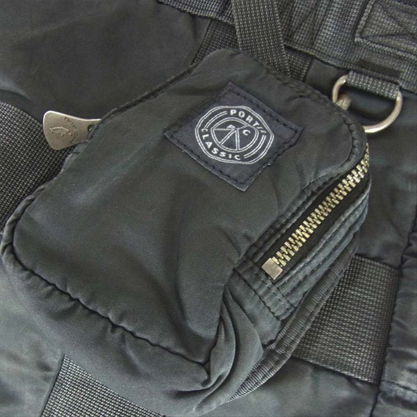 PORTER CLASSIC ポータークラシック TOTE BAG SUPER NYLON スーパーナイロン トートバッグ 黒系【美品】【中古】
