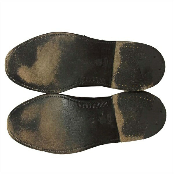 ALDEN オールデン ラコタハウス別注 PLANE TOE SCOTCH GRAIN LEATHER N8405 スコッチ グレイン プレーン トゥ シューズ ブラック系 8.5D【中古】