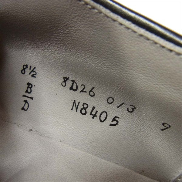 ALDEN オールデン ラコタハウス別注 PLANE TOE SCOTCH GRAIN LEATHER N8405 スコッチ グレイン プレーン トゥ シューズ ブラック系 8.5D【中古】