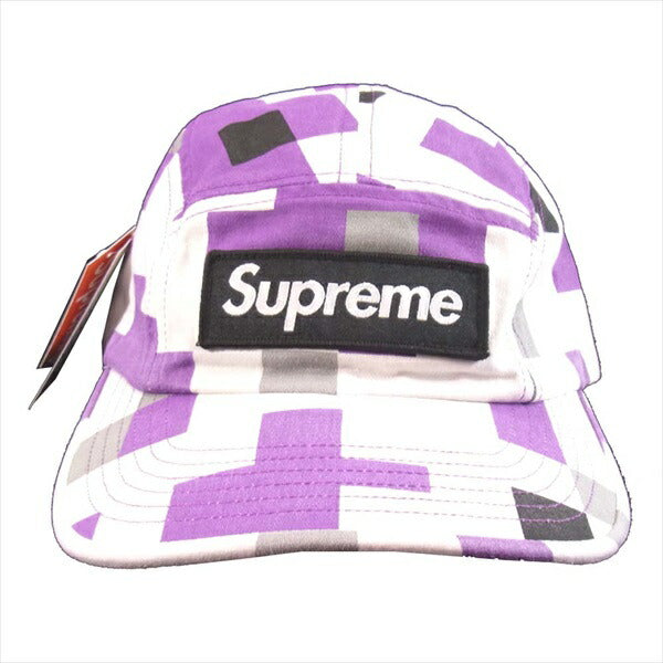 Supreme シュプリーム 20AW Military Camp Cap Purple Digi Camo ミリタリー キャンプ キャップ 帽子 白 F【新古品】【未使用】【中古】