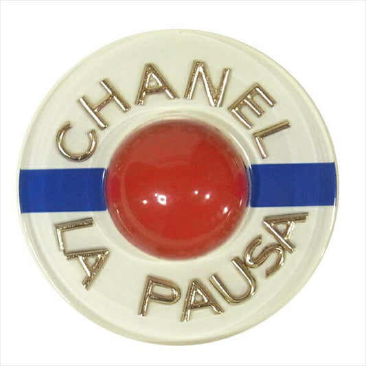 CHANEL シャネル 19SS LA PAUSA パウサ ピン ブローチ その他アクセサリー ホワイト系【極上美品】【中古】