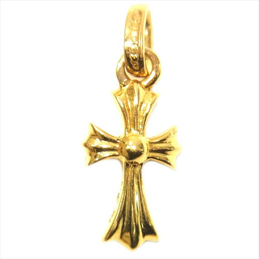 CHROME HEARTS クロムハーツ（原本無） 22k CH CRS BBY FAT ベビー ファット チャーム ペンダントトップ ゴールド系【中古】