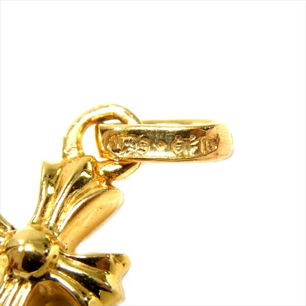 CHROME HEARTS クロムハーツ（原本無） 22k CH CRS BBY FAT ベビー ファット チャーム ペンダントトップ ゴールド系【中古】