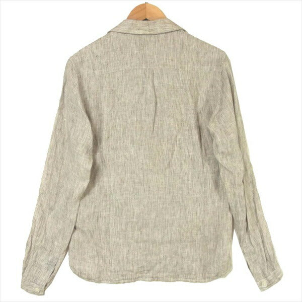 LARDINI ラルディーニ 国内正規品 イタリア製 102 2B コットン シャツ ジャケット グレー系 XXS【中古】