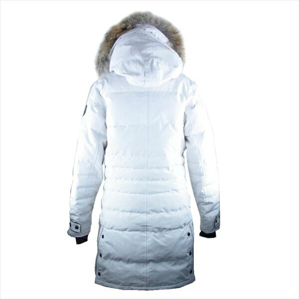 CANADA GOOSE カナダグース 2090LB LORETTE PARKA BLACK LABEL ロレッタ パーカ ダウン レディース ジャケット ホワイト系 L【極上美品】【中古】