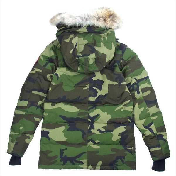 CANADA GOOSE カナダグース 3805M Carson Parka カーソンパーカ ダウン ジャケット グリーン系 S【極上美品】【中古】