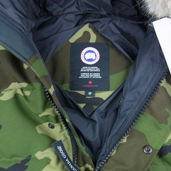 CANADA GOOSE カナダグース 3805M Carson Parka カーソンパーカ ダウン ジャケット グリーン系 S【極上美品】【中古】