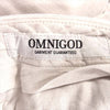 OMNIGOD オムニゴッド 51-536H コットン コーデュロイ スリム パンツ ベージュ系【中古】