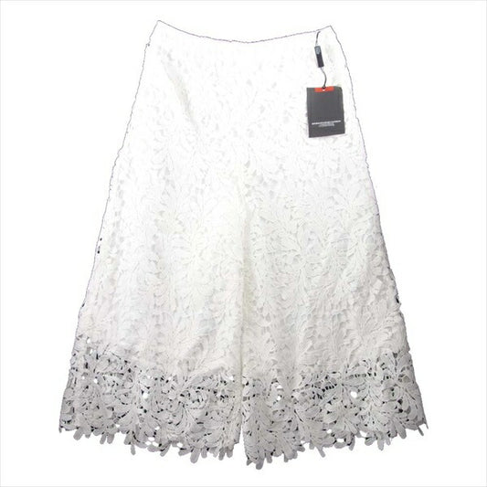 DOUBLE STANDARD CLOTHING ダブルスタンダードクロージング レース レディース パンツ 白系 38【新古品】【未使用】【中古】