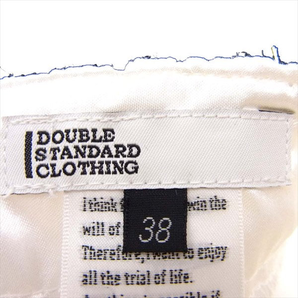 DOUBLE STANDARD CLOTHING ダブルスタンダードクロージング レース レディース パンツ 白系 38【新古品】【未使用】【中古】