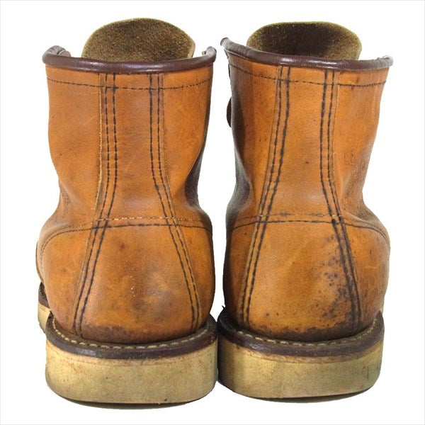 RED WING レッドウィング 875 縦羽タグ アイリッシュセッターブーツ USA製 ブーツ ライトブラウン系 7E【中古】
