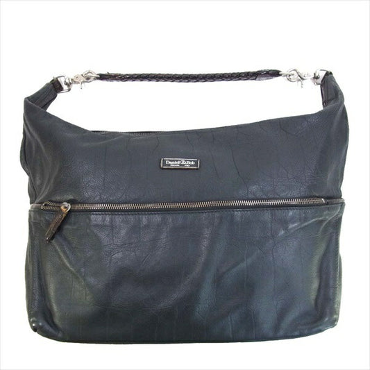 Daniel & Bob ダニエルアンドボブ エディフィス EDIFICE レザー 2WAY ショルダー バッグ ブラック系【中古】