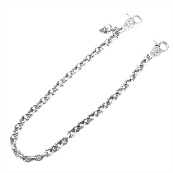 RUDE GALLERY ルードギャラリー WALLET CHAIN スカル トップ ウォレットチェーン シルバー【中古】