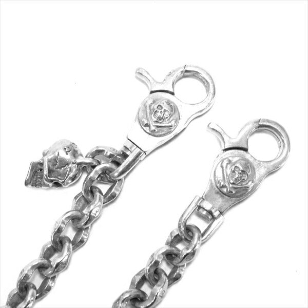 RUDE GALLERY ルードギャラリー WALLET CHAIN スカル トップ ウォレットチェーン シルバー【中古】