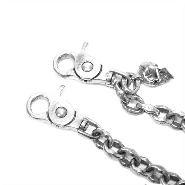 RUDE GALLERY ルードギャラリー WALLET CHAIN スカル トップ ウォレットチェーン シルバー【中古】