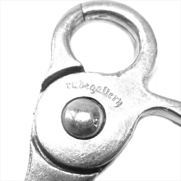 RUDE GALLERY ルードギャラリー WALLET CHAIN スカル トップ ウォレットチェーン シルバー【中古】