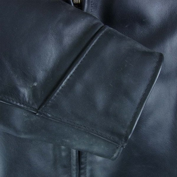 schott ショット AT101E ライナー付 シングルライダース ジャケット ブラック系 42【中古】