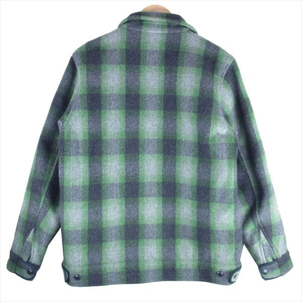 WTAPS ダブルタップス 092GWDT-JKM05 GREASE ウール ジャケット グリーン系 L【中古】