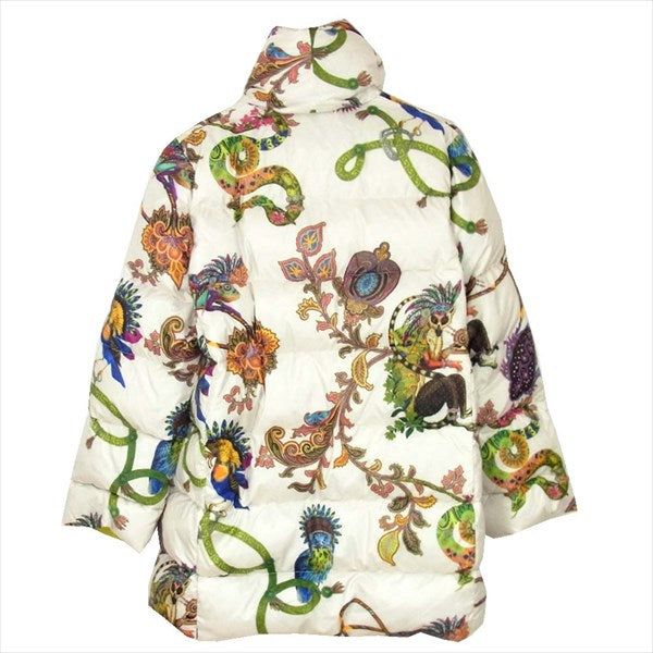 ETRO エトロ 182-13062-9028 via spartaco 3 ダウン レディース ジャケット ホワイト系 40【新古品】【未使用】【中古】