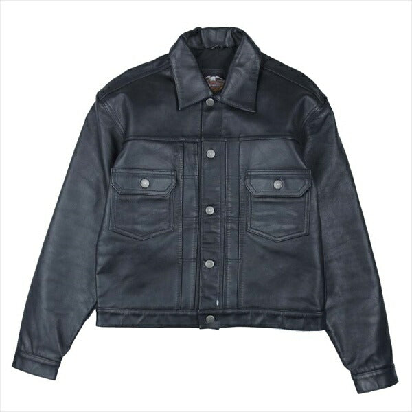 HARLEY DAVIDSON ハーレーダビッドソン 40132 2ndタイプ ライダーズ レザー ライダース ジャケット ブラック系 M【中古】