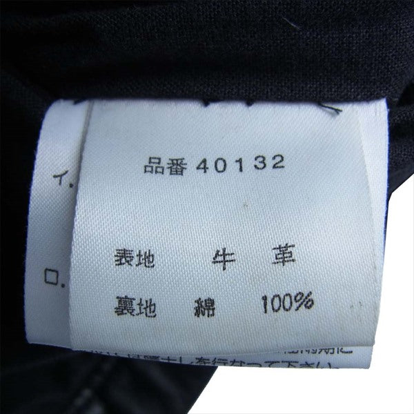 HARLEY DAVIDSON ハーレーダビッドソン 40132 2ndタイプ ライダーズ レザー ライダース ジャケット ブラック系 M【中古】