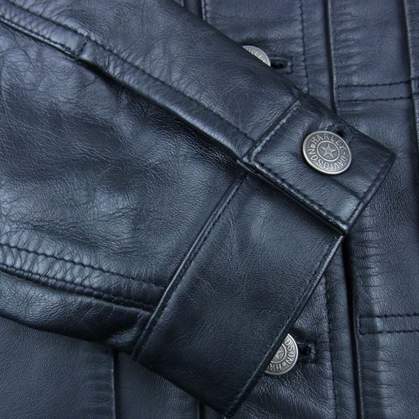 HARLEY DAVIDSON ハーレーダビッドソン 40132 2ndタイプ ライダーズ レザー ライダース ジャケット ブラック系 M【中古】