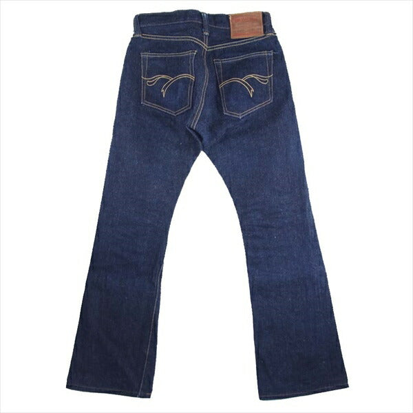 THE FLAT HEAD ザフラットヘッド lotF370 フロンティア ブーツカットデニム レディース パンツ インディゴブルー系 27【中古】