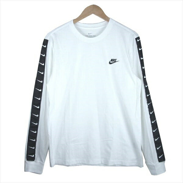 NIKE ナイキ AS M NSW LS TEE HBR SWOOSH AR5057-100 HBR スウッシュ 長袖 Tシャツ 白系【美品】【中古】