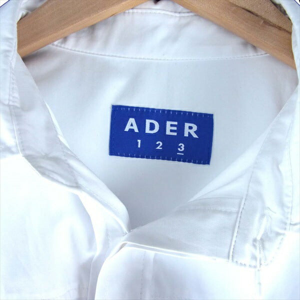 アダーエラー 19SS Manteau Shirt コットン 長袖 オーバーサイズ シャツ 白系 FREE【極上美品】【中古】