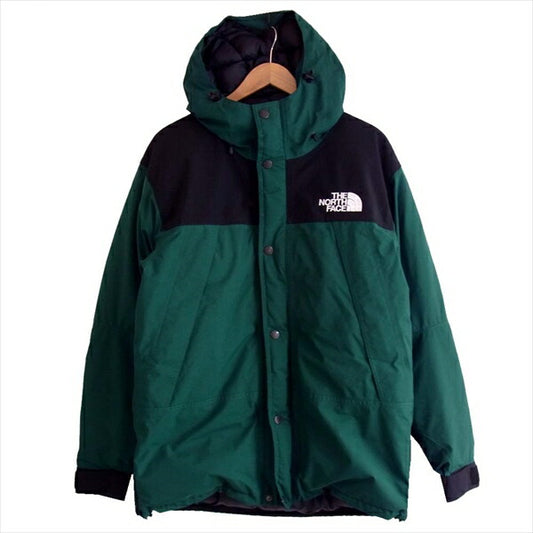 THE NORTH FACE ノースフェイス ND91837 MOUNTAIN DOWN JACKET マウンテン ダウン ジャケット グリーン系 XL【中古】