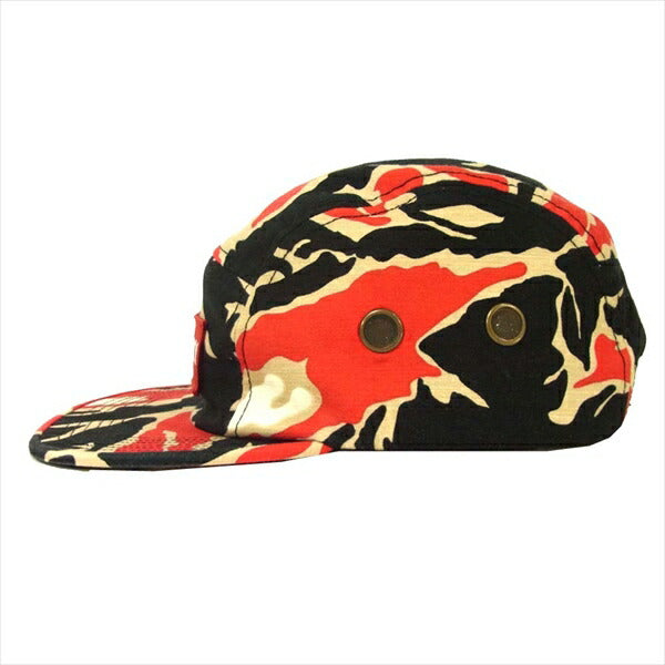 Supreme シュプリーム 16SS Tiger Camo Camp Cap アメリカ製 タイガー カモ キャンプ ロゴ キャップ マルチカラー系【中古】