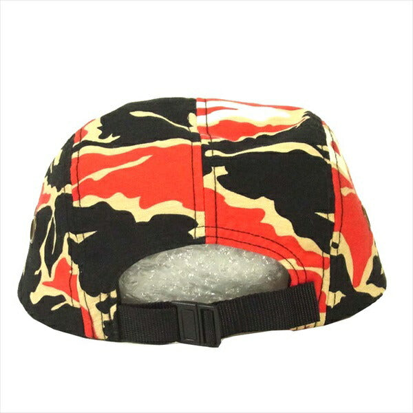 Supreme シュプリーム 16SS Tiger Camo Camp Cap アメリカ製 タイガー カモ キャンプ ロゴ キャップ マルチカラー系【中古】
