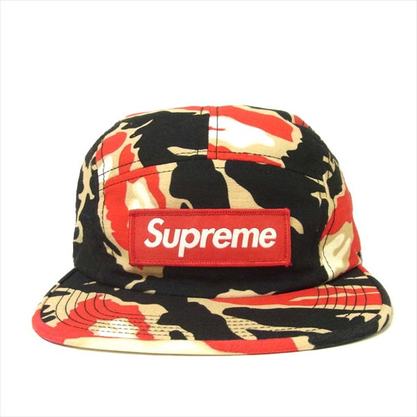 Supreme シュプリーム 16SS Tiger Camo Camp Cap アメリカ製 タイガー カモ キャンプ ロゴ キャップ マルチカラー系【中古】
