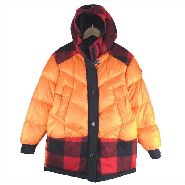 WOOLRICH ウールリッチ WWOU0309 REVERSIBLE PK NF リバーシブル パーカ レディース ジャケット ブラック系 S【新古品】【未使用】【中古】